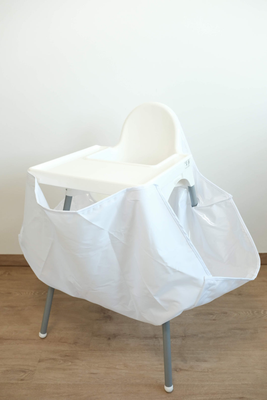 High Chair Food Catcher - White - ToddleQuest