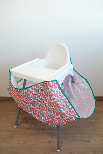 High Chair Food Catcher - Watermelon - ToddleQuest