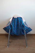 Load image into Gallery viewer, High Chair Food Catcher - Food Goes Flamingos - ToddleQuest
